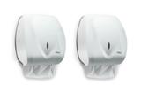 2 Papeleiras Papel Toalha Premisse Velox Branco