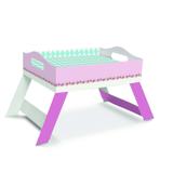 2 Suporte Bandeja Café Da Manha Chá Das Meninas 25X20X7,5 Decoração Festas - Cromus
