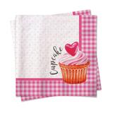 20 Guardanapos Cupcake 33X33Cm Dec. Festas - Cromus