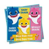 20 Guardanapos de Papel Personalizados Baby Shark 25x25cm - Cromus