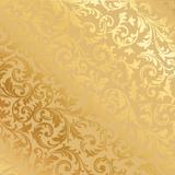 25 Saco Metalizado P/Presente 45X59Cm Arabesco Ouro - Cromus