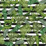 25 Saco Perolado P/Presente 45X59Cm Folhagens Listras - Cromus