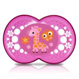 2624 - Chupeta Crystal Mam Rosa Mam Girls Tamanho 2 6m+
