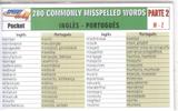 280 commonly misspelled words parte 2 m-z ingles-portugues - Arte academica