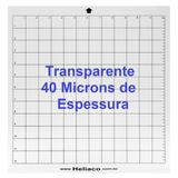 3 Bases De Corte Para Silhouette Cameo 30x30 Com Cola - 40mm - Helíaco