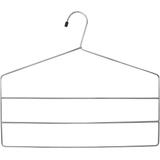3 Cabides Calceiros Para Calça Bermuda Triplo Cromado - Zanline