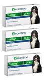 3 Caixas Vermífugo Top Dog Até 30kg - Cx 2 Comprimidos - Ouro fino