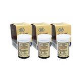 3 frascos de tiras reagentes glucoleader c/50 unidades