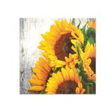 3 Guardanapos girassol Home Fashion HOF211533 pct 20fls