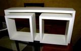 3 Nichos 50x25 / 20x20 / 20x20 100% Mdf 15mm Alta Qualidade - Somtek