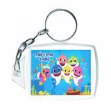 30 Chaveiro Acrílico Personalizado Lembrancinha Baby Shark - Blank art studio
