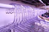 36 Cabides Acrílico Transparente 8mm Promoção Imperdível - Industria nacional