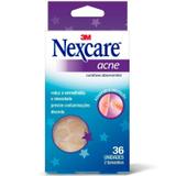 3m farma curativo nexcare p/acne c/36 - 3m do brasil - nexcare