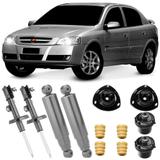 4 Amortecedor Astra 99 a 2011 Dianteiro Traseiro Nakata e Kit