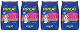 4 pacotes Pipicat Floral Areia Higiênica Perfumada Para Gatos 4KG - Kelco