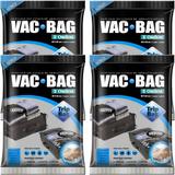 4 Sacos À Vácuo Vac Bag Ordene Trip 60x40 Roupas Mala Viagem