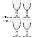 4 Taças de Vinho Country 420ml - Libbey - Crisal