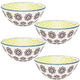4 Tigelas Bowl Cerâmica Full Thai Cumbuca 16cm Oxford