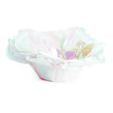 40 Forminhas Doce Roses Nacarada Branco Dec. Festas - Cromus