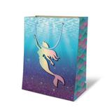 40 Sacola Sereia De Papel 25x17x6 Bolsa Festa Surpresa - On store