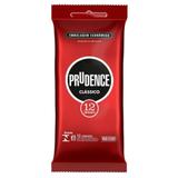48 Preservativo Prudence Lubrificado: 4 pacotes com 12 unid. = Total 48 unid.
