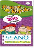 4º Ano - A Partir de 9 Anos - Coleção Pense Rápido - Ciranda cultural