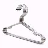50 Cabides Tintureiro Adulto Arame 10 Cristal E 20 Presilha - Industria nacional
