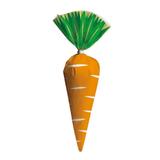50 Cones Cenoura 18X30Cm Laranja E Verde Decoração Festas - Cromus pascoa