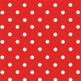 50 Saco Perolado P/Presente 15X29Cm Bolinhas Vermelho/Branco - Cromus