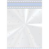 50 Sacos Poli Transp. 10X14Cm Cute Azul - Cromus