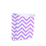 50 Saquinhos Para Lanche Missoni Lilás Médio Decoração Festas - Cromus
