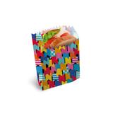 50 Saquinhos Pequeno de Papel Para Lanches Bandeirinhas 10x8 - Cromus