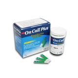 50 Tiras para medição de Glicose - On Call Plus