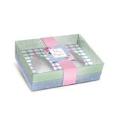 6 Caixa Ovo De Colher Pascoa 50G Tag Feliz Pascoa Azul Rosa - Cromus