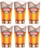 6 Copos Brahma Chopp 350ml - Embalagem Individual