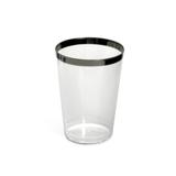 6 Copos de Plástico Transp. 200ml Decoração Festas - Cromus
