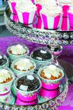 6 Cúpula Para Cupcake Branco Decoração Festas - Cromus