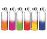 6 Garrafas Água Vidro C/ Alça Matiz 500ml Colorida Vitrizi - Yangzi
