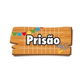 6 Placas De Sinalização Prisão 37,2X17 Festa Junina - Cromus