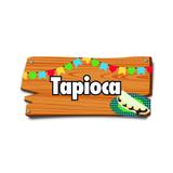 6 Placas De Sinalização Tapioca 37,2X17 Festa Junina - Cromus