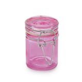 6 Potinhos Hermético Rosa Pqn Decoração Festas - Cromus