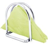 6 Suportes Porta Guardanapo Papel De Mesa Arco Aço Cromado - Zanline