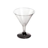 6 Taça Martini Transp. 190ml Decoração Festas - Cromus