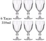 6 Taças de Vinho e Água Country 310ml - Libbey