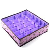 6551 4 Organizador Calcinhas Meia Cuecas P/ Gavetas 24 Nichos 6551 - Art house