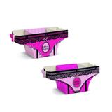 8 Caixas Cartão Chá de Lingerie Dec. Festas - Cromus