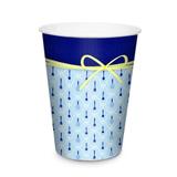 8 Copo Papel Chá de Cozinha 240ml Decoração Festas - Cromus