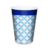 8 Copo Papel Sky 330ml Decoração Festas - Cromus