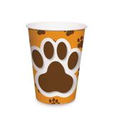 8 Copos Papel 240Ml Cachorrinhos Decoração Festas - Cromus