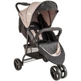 8004PC - Carrinho de Bebê Trio Lenox Whoop Preto Cappuccino - Kiddo